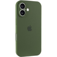 Чохол Silicone Case Full Camera Protective (AA) для Apple iPhone 17 (6.3") Зелений / Dark Olive