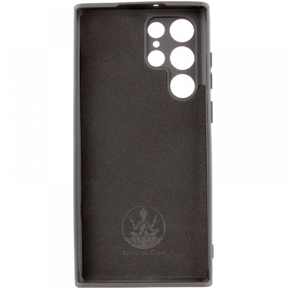 Чохол Silicone Cover Ummi Lakshmi Full Camera (AA) для Samsung Galaxy S24 Ultra Чорний / Black