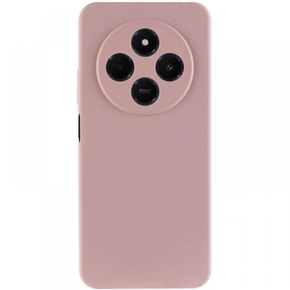 Чохол Silicone Cover Ummi Lakshmi Full Camera (AA) для Xiaomi Redmi 14C / Poco C75 Рожевий / Pink Sand