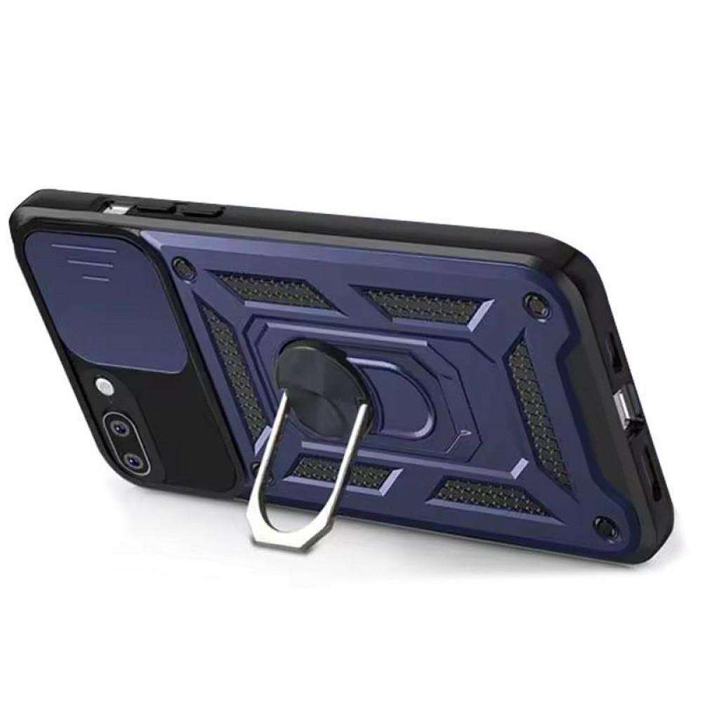 Чохол Ummi Camshield Serge Ring для Apple iPhone 7 plus / 8 plus (5.5") Синій