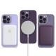 TPU чехол Bonbon Metal Style with MagSafe для Apple iPhone 14 Pro (6.1")