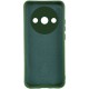 Чохол Silicone Cover Lakshmi Full Camera (AA) для Xiaomi Redmi A3 Зелений / Dark green