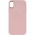 TPU чохол Bonbon Metal Style для Apple iPhone XR (6.1") Рожевий / Light pink