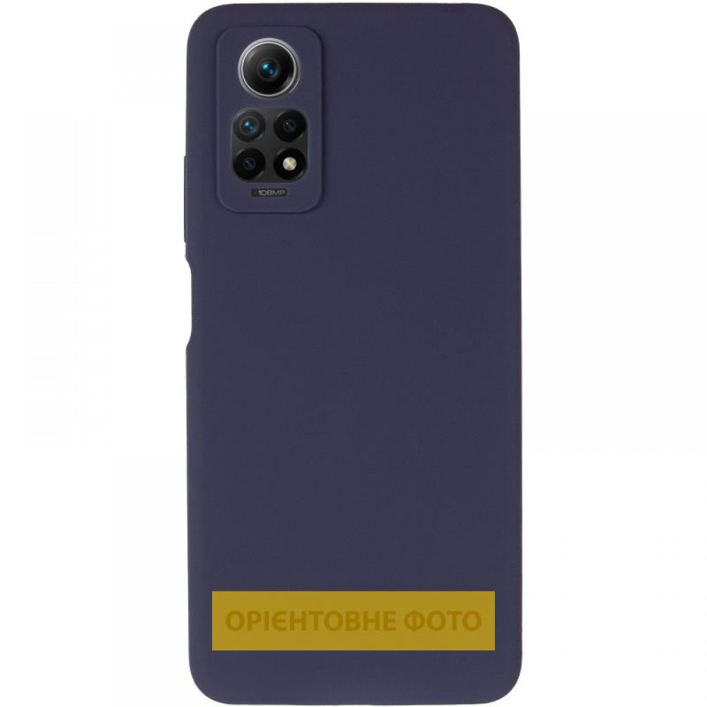 Чохол Silicone Cover Ummi Lakshmi Full Camera (AA) для Xiaomi 13T / 13T Pro Синій / Midnight Blue