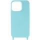 Чохол TPU two straps California для Apple iPhone 12 Pro / 12 (6.1") Бірюзовий / Marine Green
