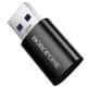 Перехідник Borofone BV26B USB Male to Type-C Female USB3.0 Black
