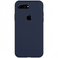 Чохол Silicone Case Full Protective (AA) для Apple iPhone 7 plus / 8 plus (5.5") Темно-синій / Midnight blue