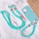 Чохол TPU two straps California для Apple iPhone 13 Pro (6.1") Бірюзовий / Marine Green