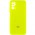 Чохол Silicone Cover Full Camera (AA) для Xiaomi Redmi Note 10 5G / Poco M3 Pro Салатовий / Neon green