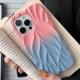 TPU чохол Leaf для Apple iPhone 14 Pro (6.1") Pink / Blue