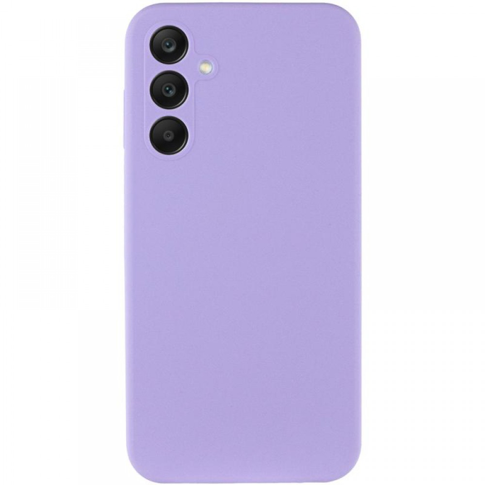 Чохол Silicone Cover Ummi Lakshmi Full Camera (AA) для Samsung Galaxy S25 Бузковий / Dasheen