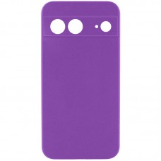 Чохол Silicone Cover Lakshmi Full Camera (AA) для Google Pixel 8 Фіолетовий / Purple