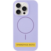 Чохол Silicone Case Full Protective (AA) NO LOGO with MagSafe для Apple iPhone 11 (6.1") Бузковий / Dasheen