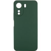 Чохол Silicone Cover Lakshmi Full Camera (AA) для Xiaomi Redmi 13C / Poco C65 Зелений / Dark green