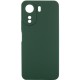 Чохол Silicone Cover Lakshmi Full Camera (AA) для Xiaomi Redmi 13C / Poco C65 Зелений / Dark green