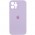 Чохол Silicone Case Full Camera Protective (AA) для Apple iPhone 12 Pro Max (6.7") Бузковий / Lilac