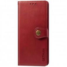 Шкіряний чохол книжка GETMAN Gallant (PU) для Motorola Moto G24 / G04 Червоний