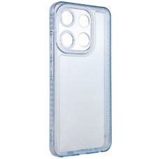 Чохол TPU Starfall Clear для Tecno Pop 7 Блакитний