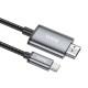 Перехідник Hoco UA27 HD Type-C to HDTV (2m) Metal gray