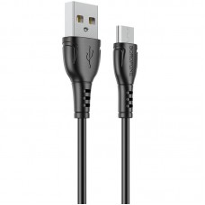 Дата кабель Borofone BX51 Triumph USB to MicroUSB (1m) Чорний