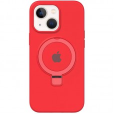 Чехол Silicone Case Full Protective with Ring для Apple iPhone 13 / 14 (6.1")
