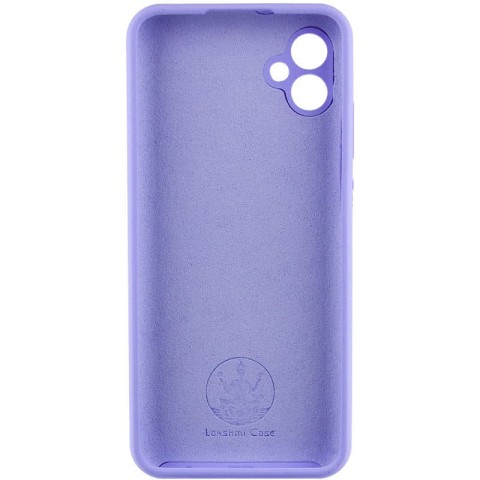Чохол Silicone Cover Lakshmi Full Camera (AAA) для Samsung Galaxy A05 Бузковий / Dasheen