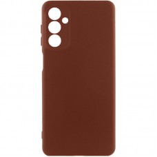 Чохол Silicone Cover Lakshmi Full Camera (AA) для Samsung Galaxy M35 5G Коричневий / Brown