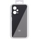 Чохол Silicone Cover Lakshmi Full Camera (AA) with logo для Xiaomi Redmi Note 12 Pro+ 5G Чорний / Black