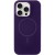 Чохол Silicone Case Full Protective (AA) NO LOGO with MagSafe для Apple iPhone 16 Pro Max (6.9") Фіолетовий / Amethyst