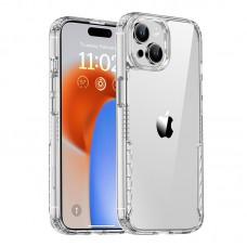 Чохол TPU+PC Multi-Color для Apple iPhone 14 (6.1") Clear