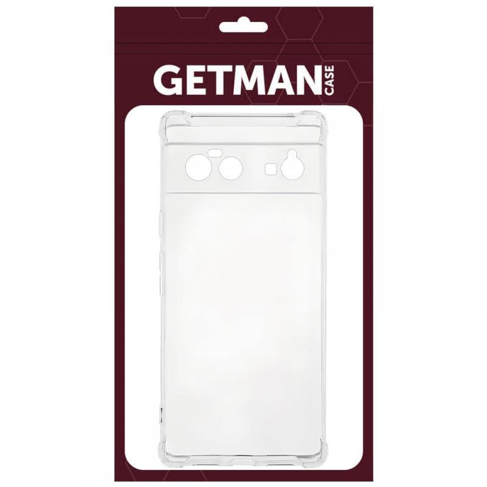 TPU чехол GETMAN Ease logo усиленные углы Full Camera для Google Pixel 6