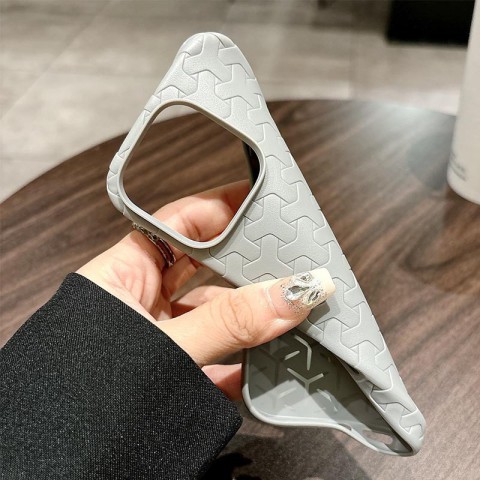 Чохол TPU Weaving для Apple iPhone 14 Pro (6.1") Grey