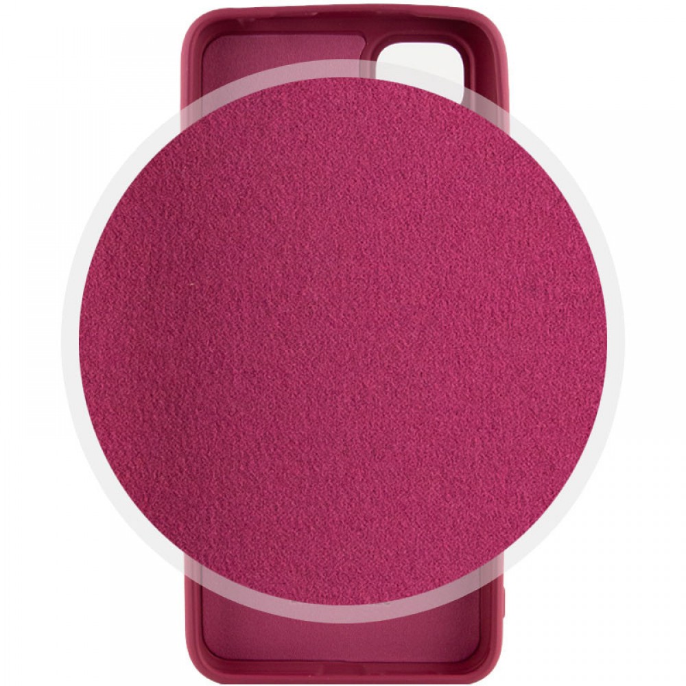 Чохол Silicone Cover Lakshmi Full Camera (AAA) для Xiaomi Redmi Note 11 Pro 4G/5G / 12 Pro 4G Бордовий / Plum