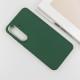 TPU чохол Bonbon Metal Style для Samsung Galaxy S24 Зелений / Army green