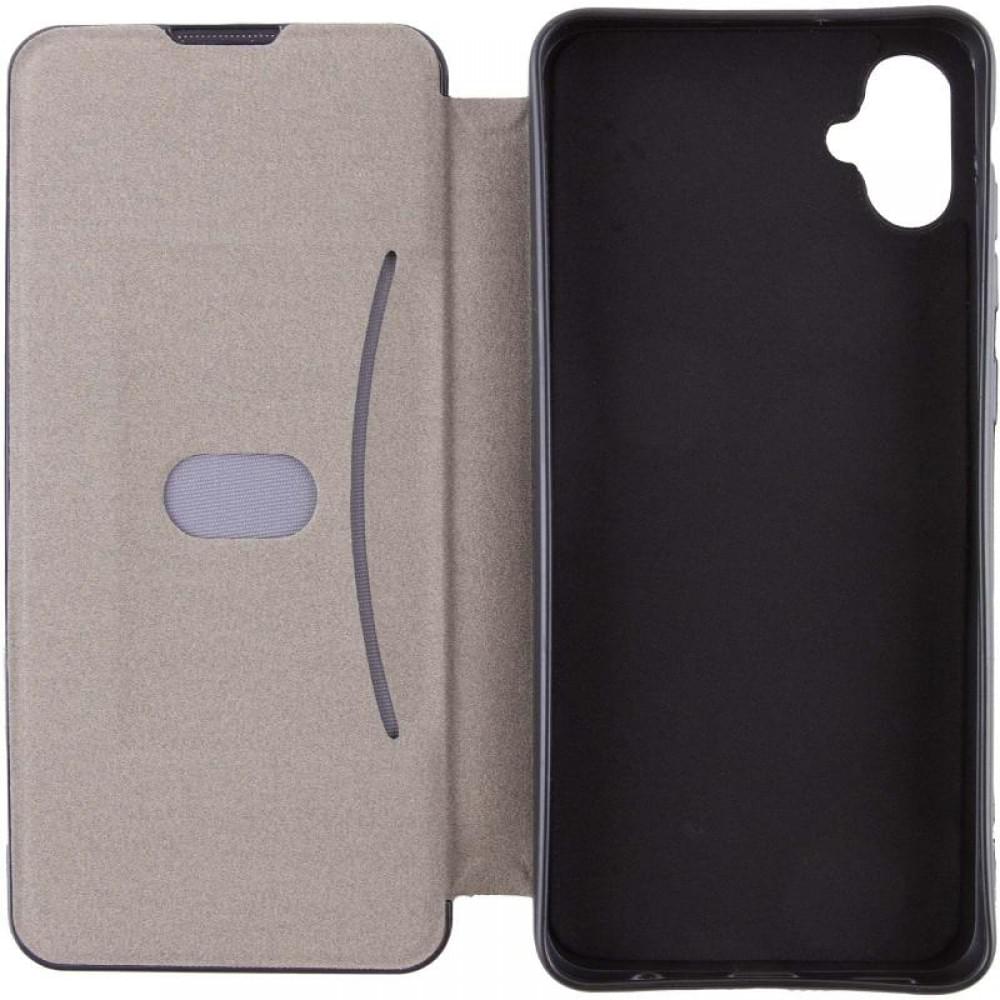 Шкіряний чохол-книжка Belora для Samsung Galaxy A07 / A06 Gray