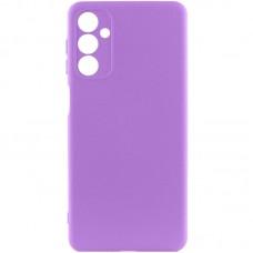 Чохол TPU GETMAN Liquid Silk Full Camera для Samsung Galaxy M23 5G Фіолетовий / Purple