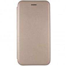 Шкіряний чохол-книжка Classy для Motorola Edge 50 Pro Золотий