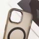 Чохол TPU+PC Lily with MagSafe для Apple iPhone 14 (6.1") Dark Gray
