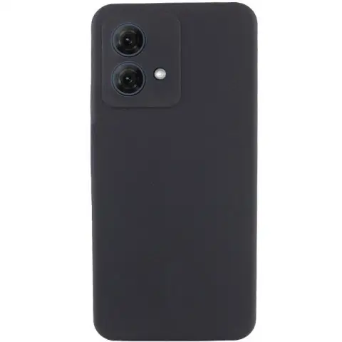 Чохол Silicone Cover Ummi Lakshmi Full Camera (AA) для Motorola Moto G84 Чорний / Black