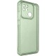 Чохол TPU Starfall Clear для Xiaomi Redmi 10C Зелений