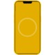 Чохол Silicone case (AAA) full with Magsafe and Animation для Apple iPhone 12 Pro / 12 (6.1") Жовтий / Sunflower