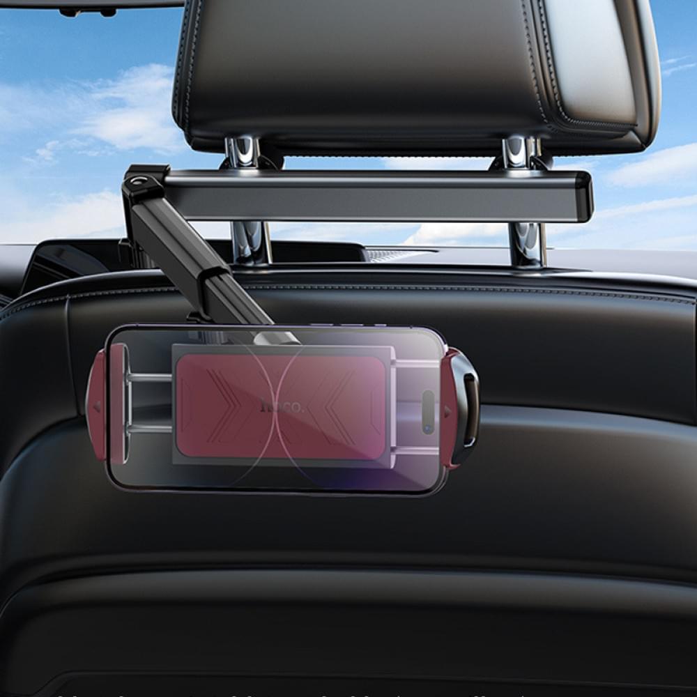 Автодержатель Hoco H69 Gamble telescopic на подголовник