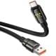 Дата кабель Hoco U143 Joy USB to Type-C 5A (1.2m) Black