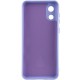 Чохол Silicone Cover Lakshmi Full Camera (A) для Samsung Galaxy A03 Core Бузковий / Dasheen