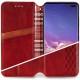 Кожаный чехол книжка GETMAN Cubic (PU) для Samsung Galaxy S21 FE