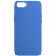 Чохол Silicone Case Full Protective (AA) NO LOGO для Apple iPhone SE (2020) / 7 / 8 (4.7") Синій / Capri Blue