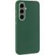 TPU чохол Bonbon Metal Style для Samsung Galaxy S23 Зелений / Army green