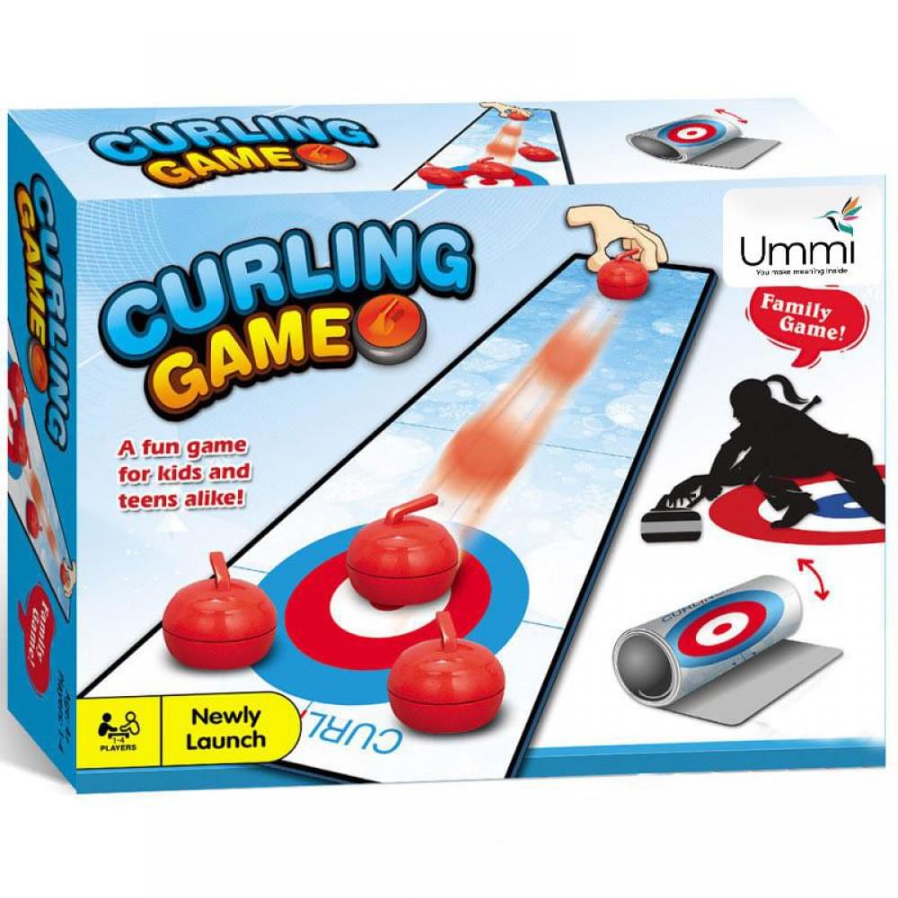 Настільна інтерактивна гра Ummi 707-122 Curling Game White / Blue