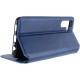 Шкіряний чохол-книжка GETMAN Cubic (PU) для Samsung Galaxy M14 5G Синій