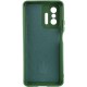 Чохол Silicone Cover Ummi Lakshmi Full Camera (AA) для Xiaomi 11T / 11T Pro Зелений / Dark green